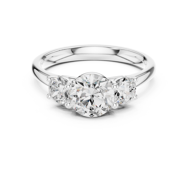 Crystal Currents Lab Grown Diamond Ring