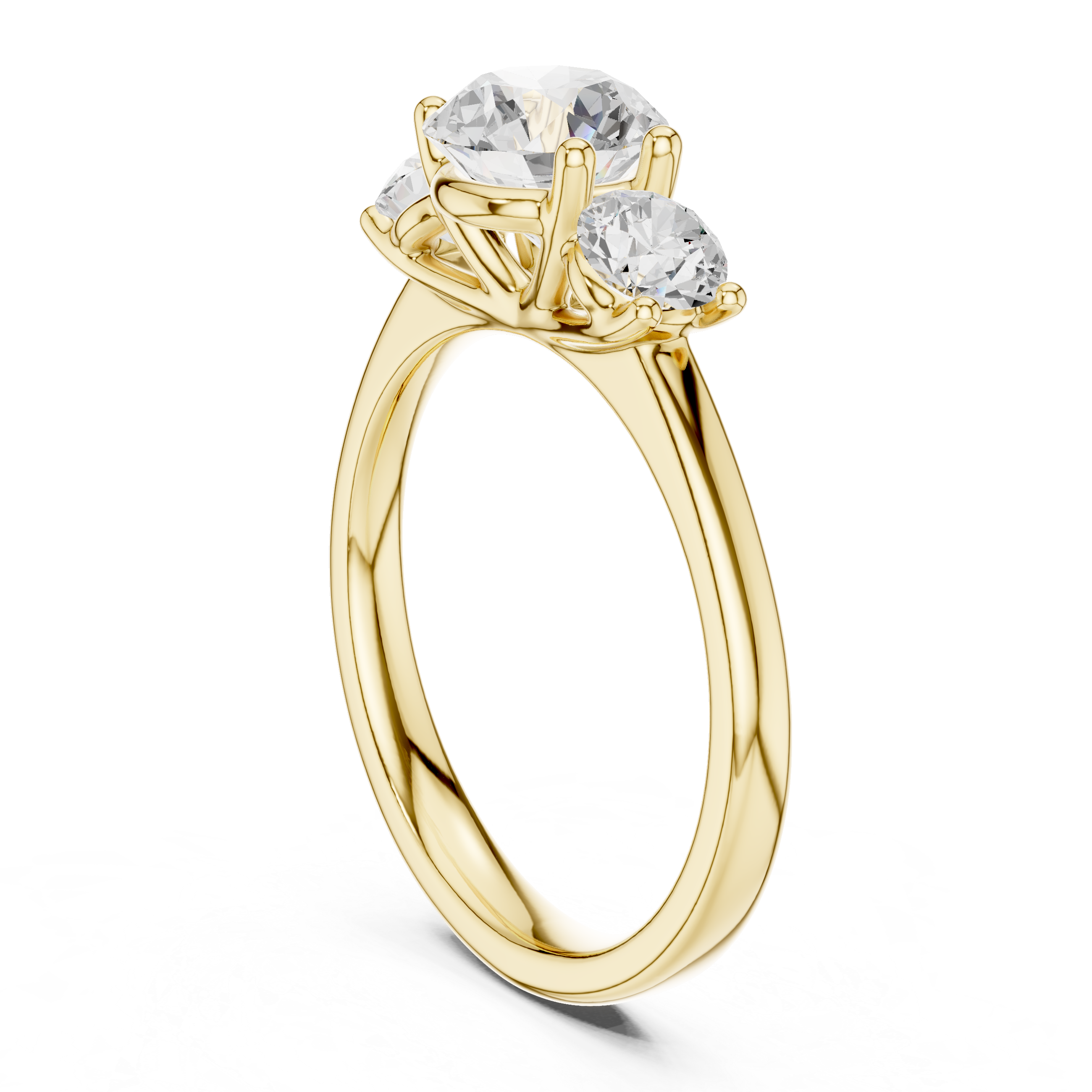 Crystal Currents Lab Grown Diamond Ring