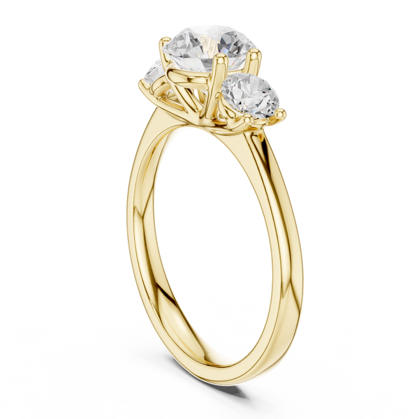 Crystal Currents Lab Grown Diamond Ring