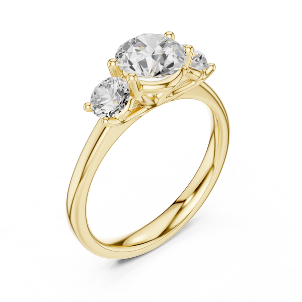 Crystal Currents Lab Grown Diamond Ring
