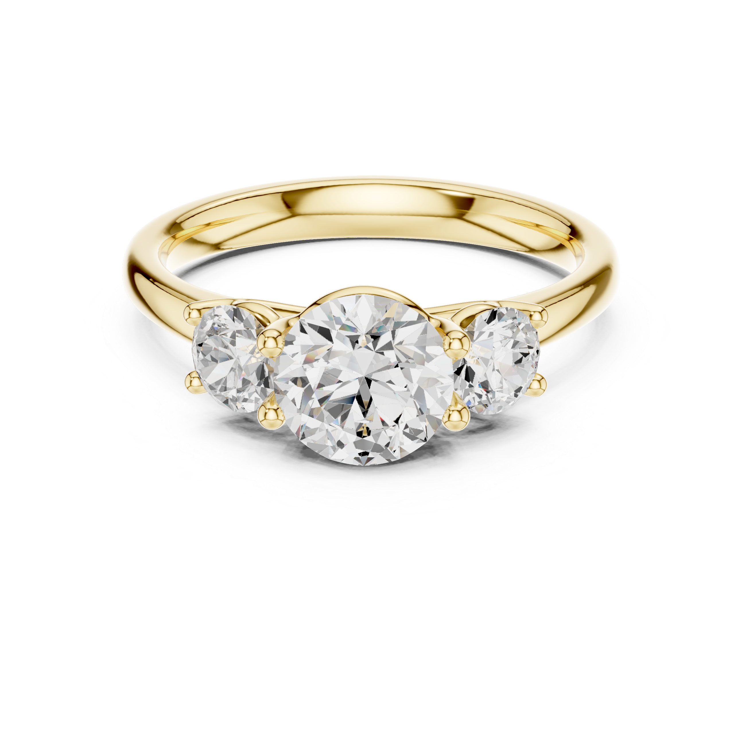 Crystal Currents Lab Grown Diamond Ring