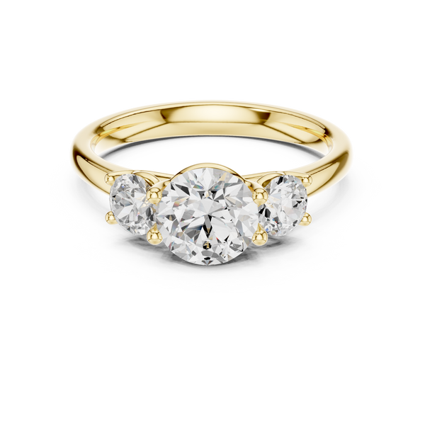 Crystal Currents Lab Grown Diamond Ring
