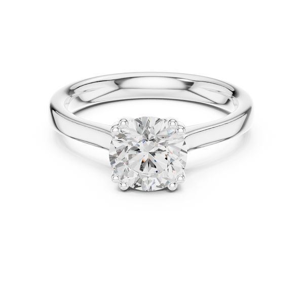Crater Cross Lab Grown Diamond Ring