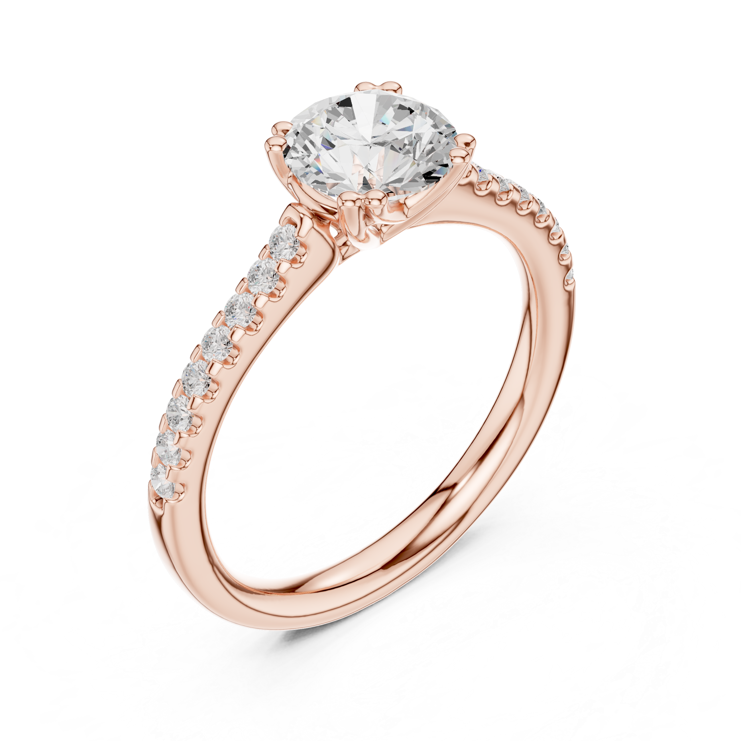 Cosmos Cradle Lab Grown Diamond Ring