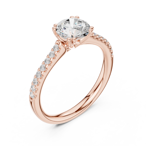 Cosmos Cradle Lab Grown Diamond Ring