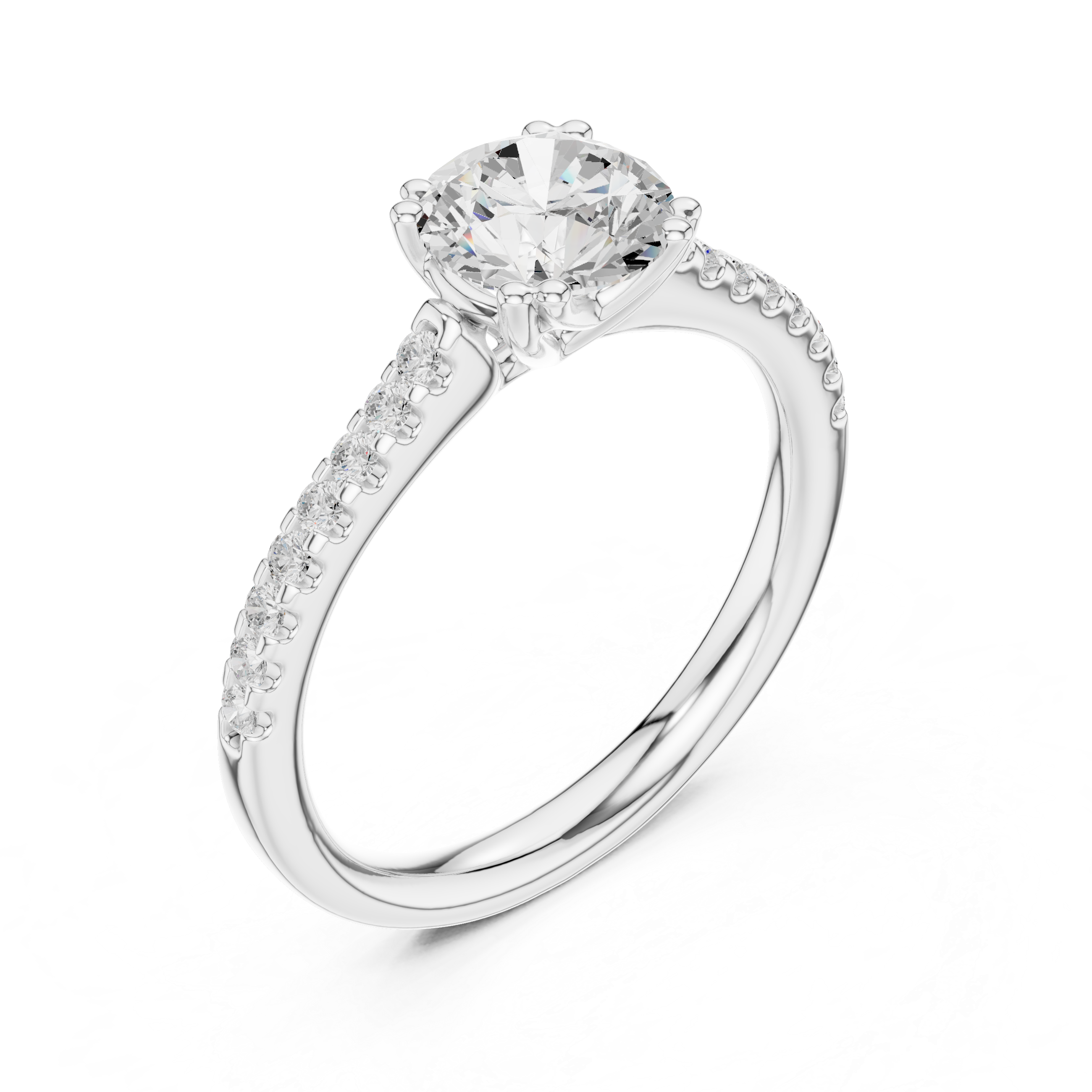 Cosmos Cradle Lab Grown Diamond Ring