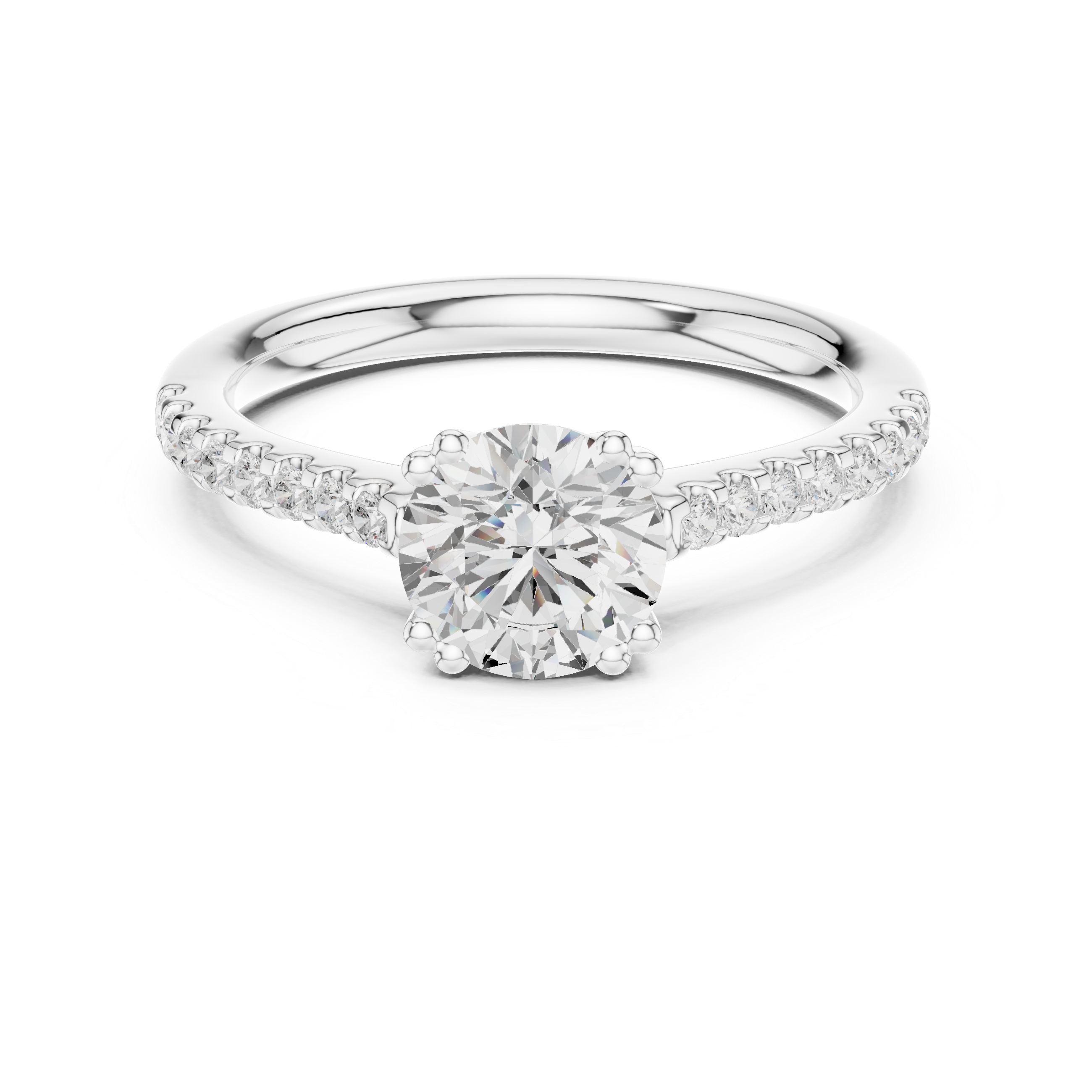 Cosmos Cradle Lab Grown Diamond Ring