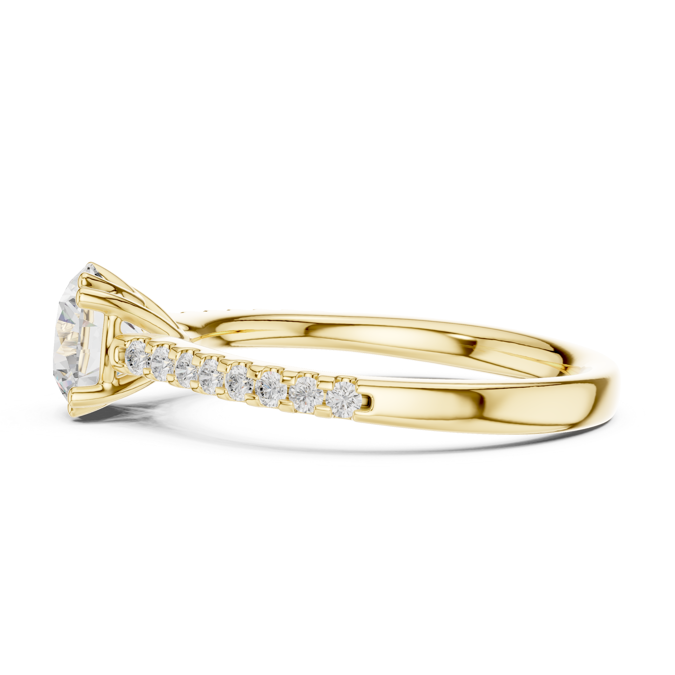 Cosmos Cradle Lab Grown Diamond Ring