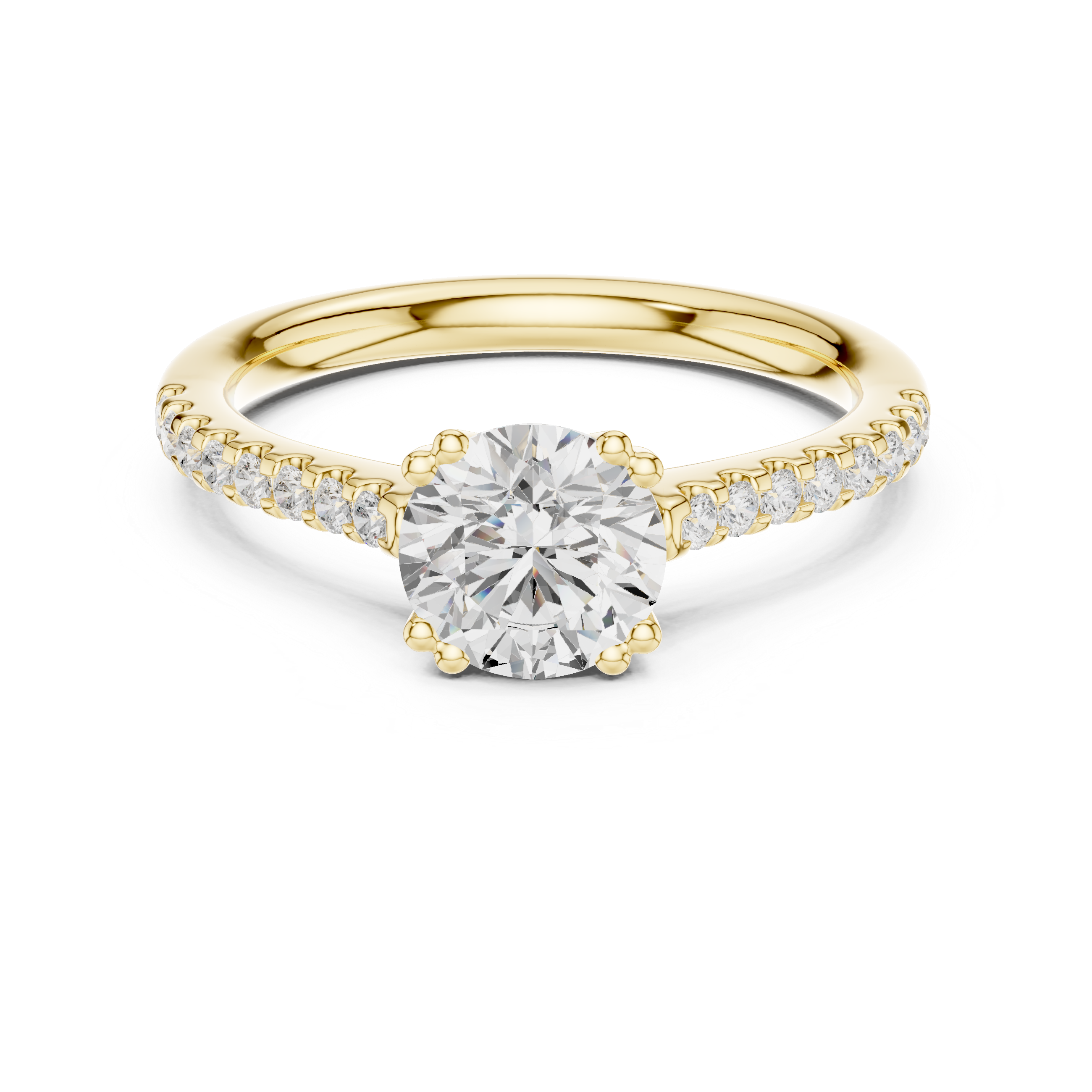 Cosmos Cradle Lab Grown Diamond Ring