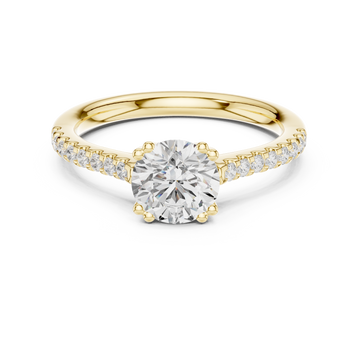 Cosmos Cradle Lab Grown Diamond Ring