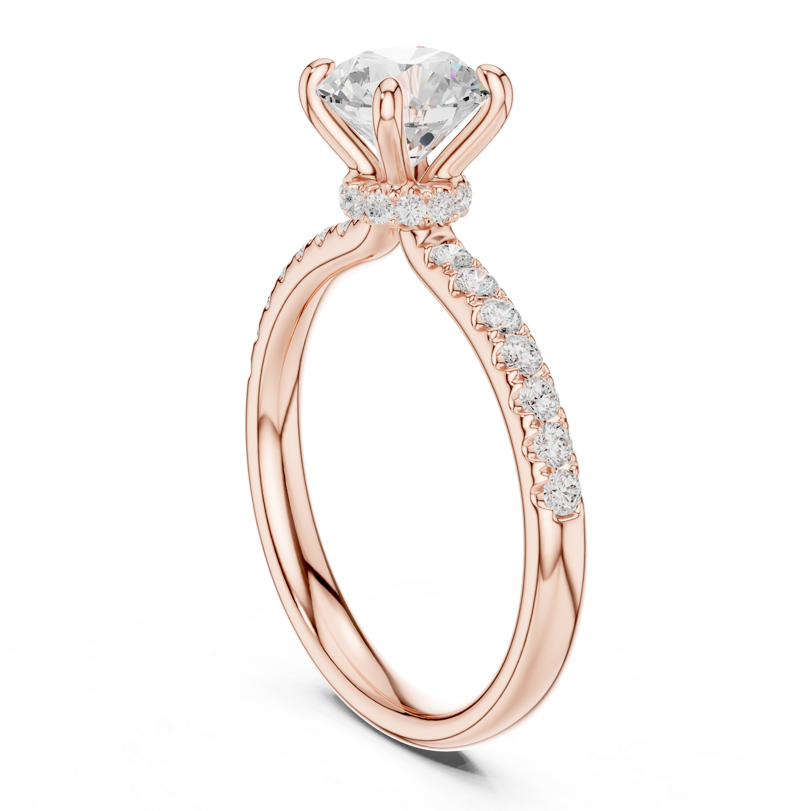 Clover Crest Lab Grown Diamond Ring