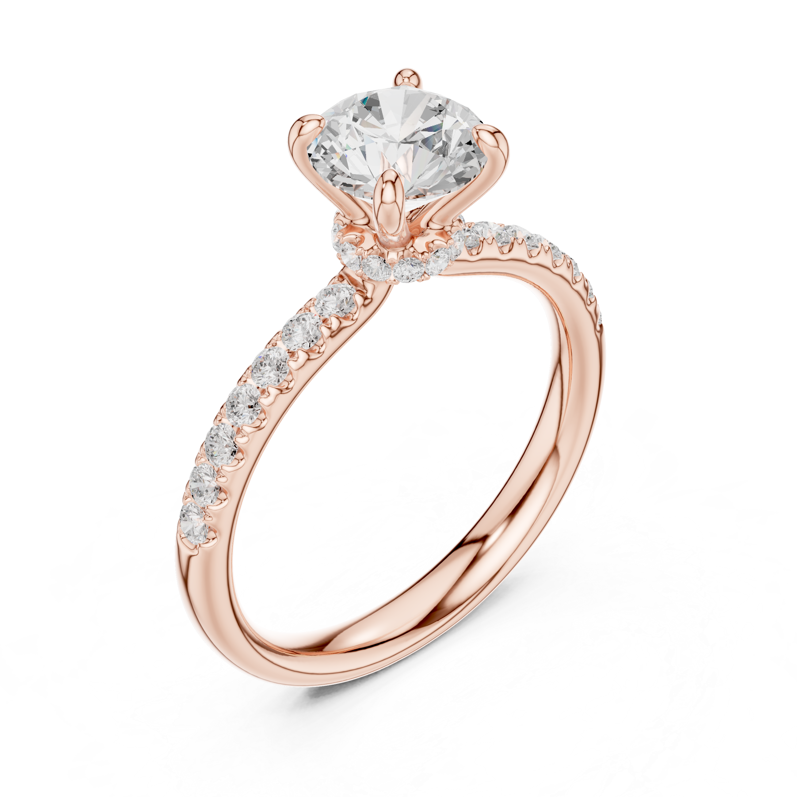 Clover Crest Lab Grown Diamond Ring