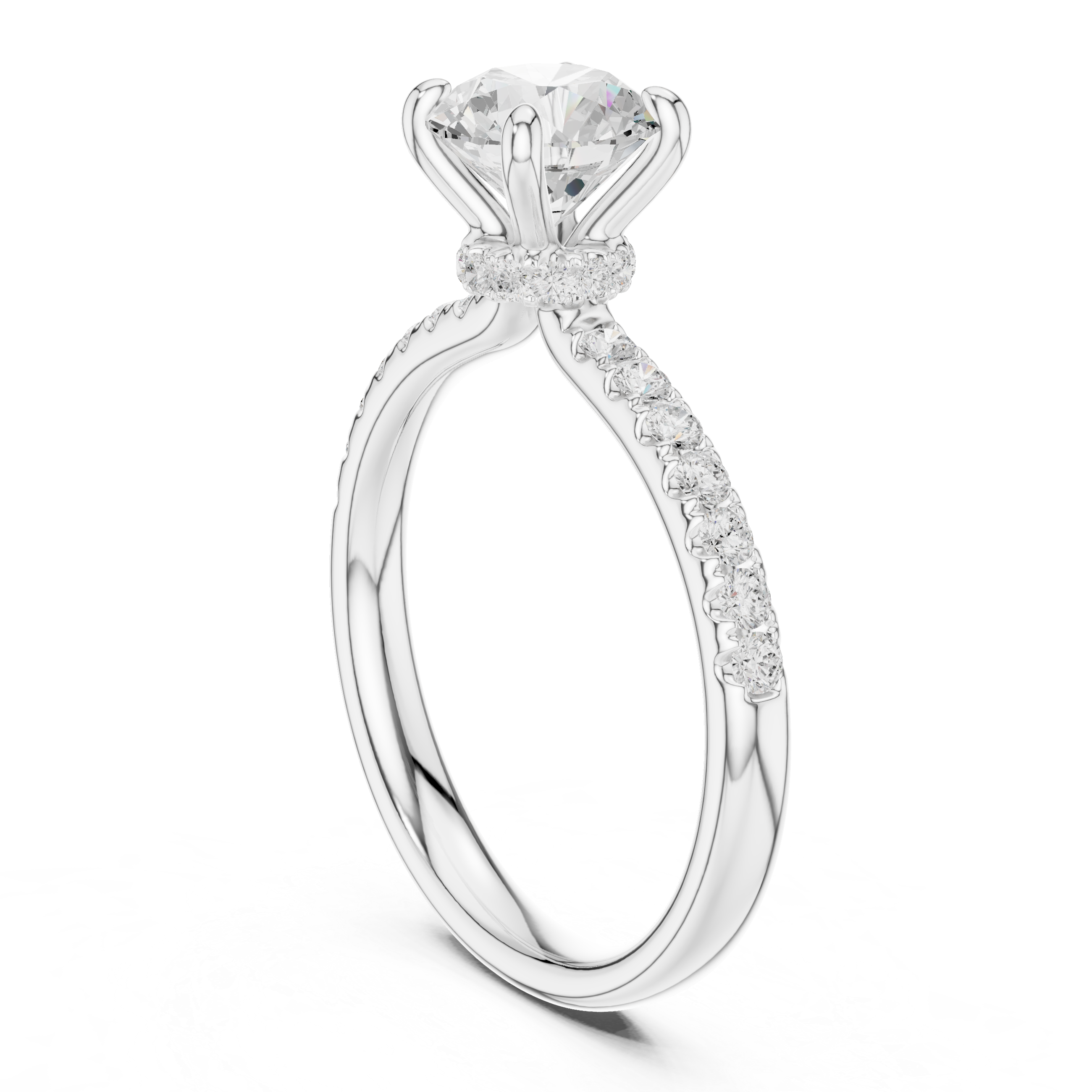 Clover Crest Lab Grown Diamond Ring
