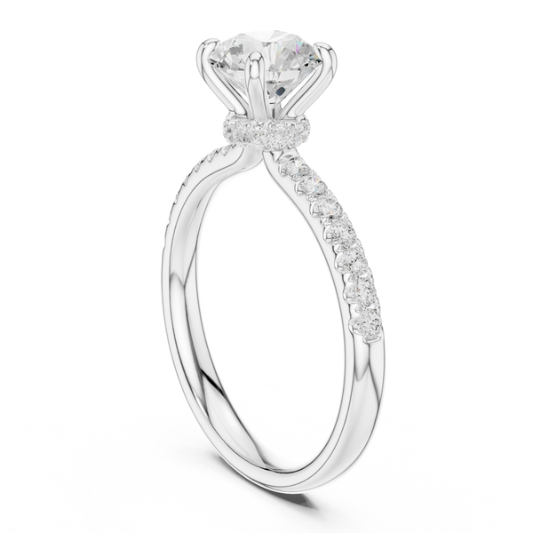 Clover Crest Lab Grown Diamond Ring