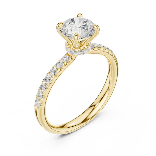 Clover Crest Lab Grown Diamond Ring