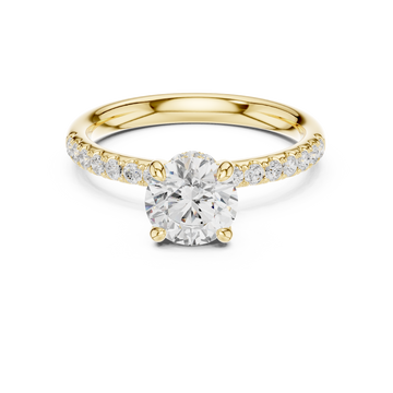 Clover Crest Lab Grown Diamond Ring