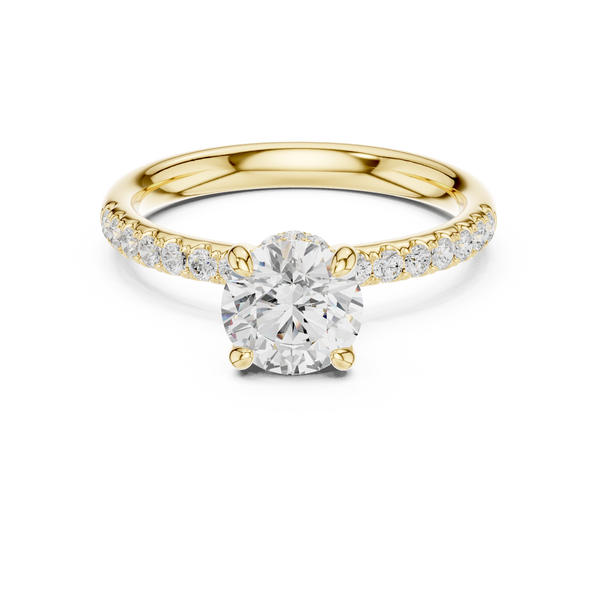 Clover Crest Lab Grown Diamond Ring