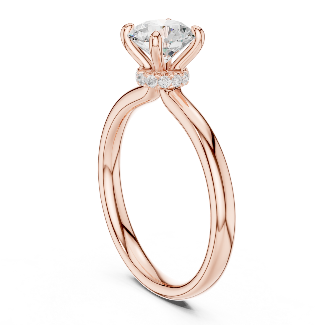 Cipher Crown Lab Grown Diamond Ring