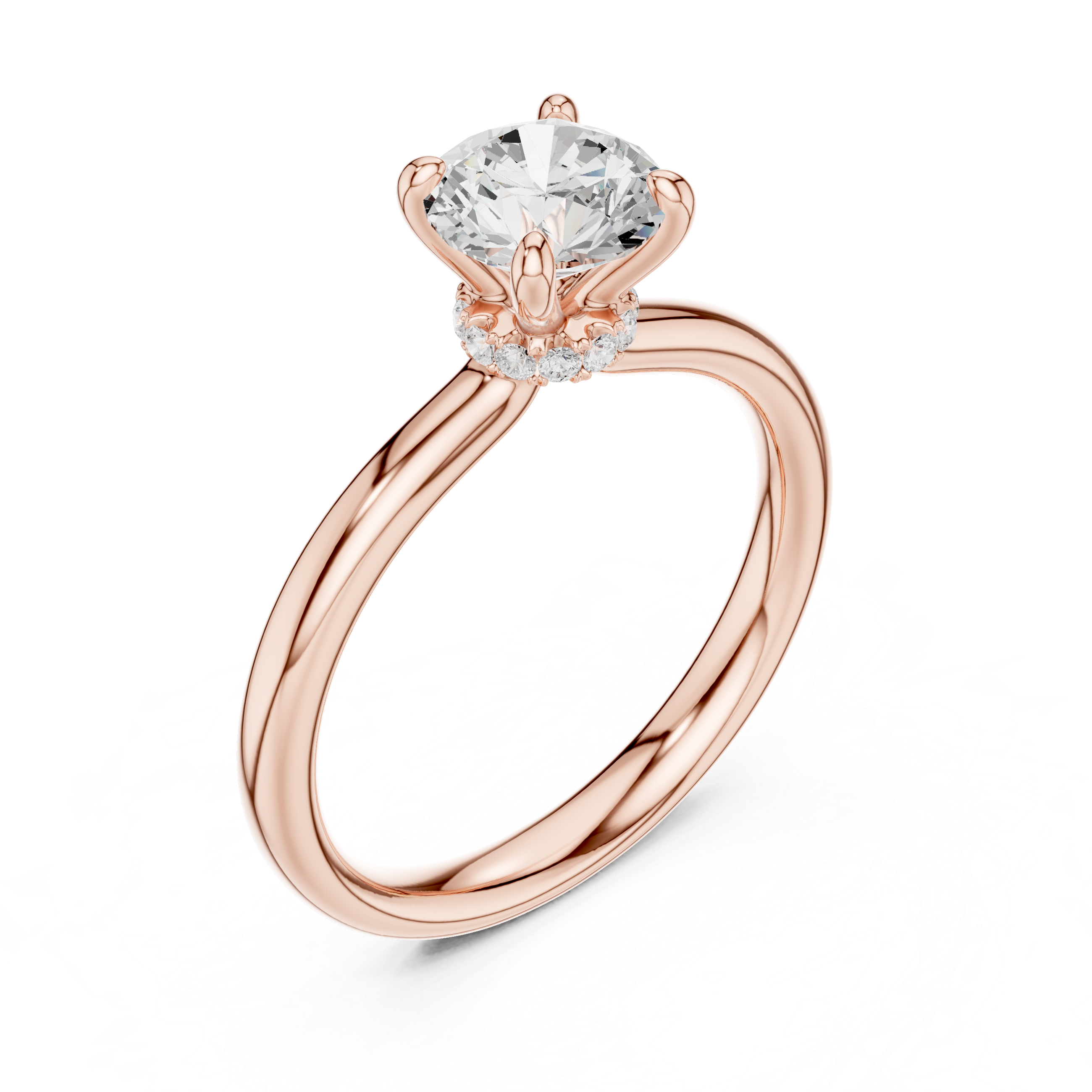 Cipher Crown Lab Grown Diamond Ring