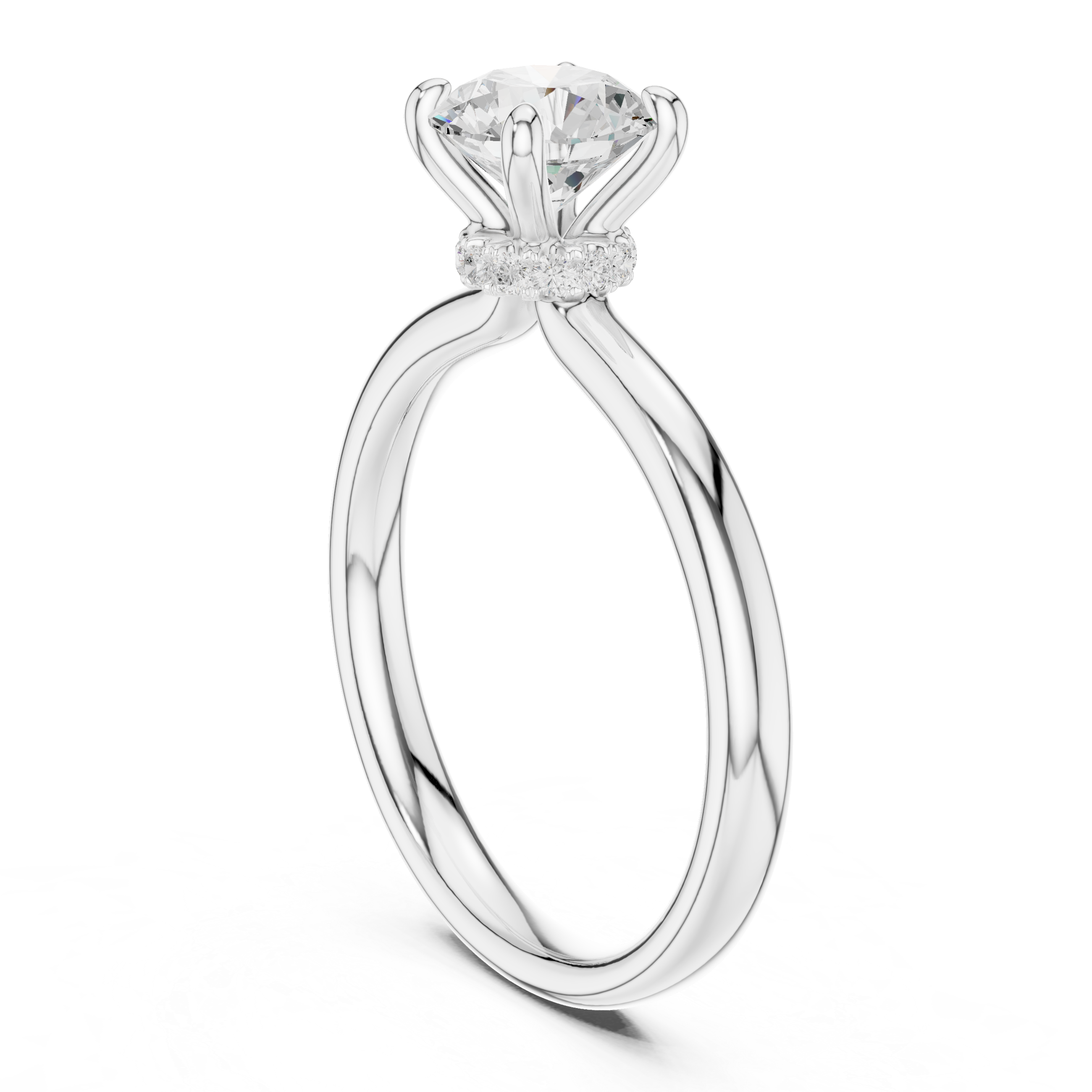 Cipher Crown Lab Grown Diamond Ring
