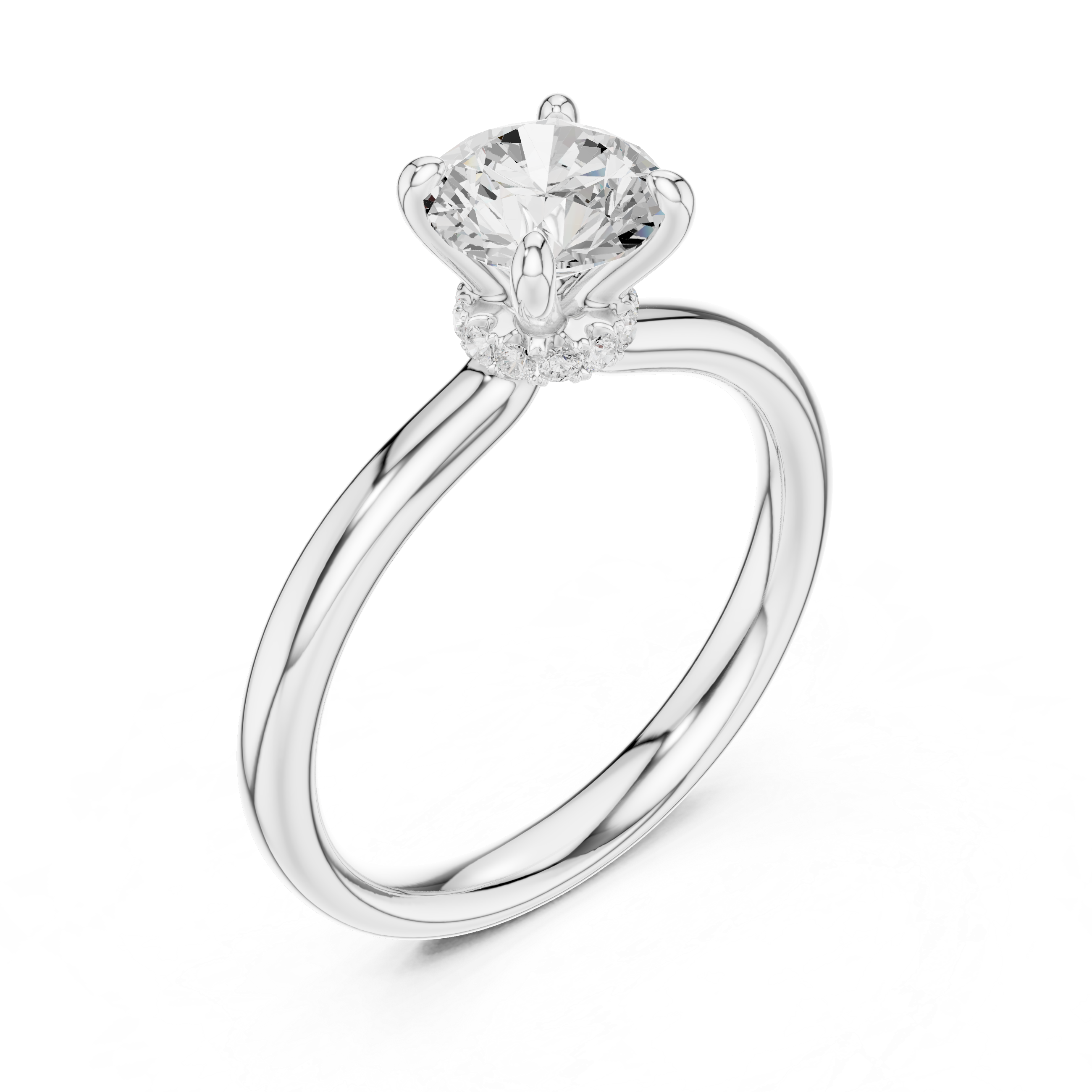 Cipher Crown Lab Grown Diamond Ring