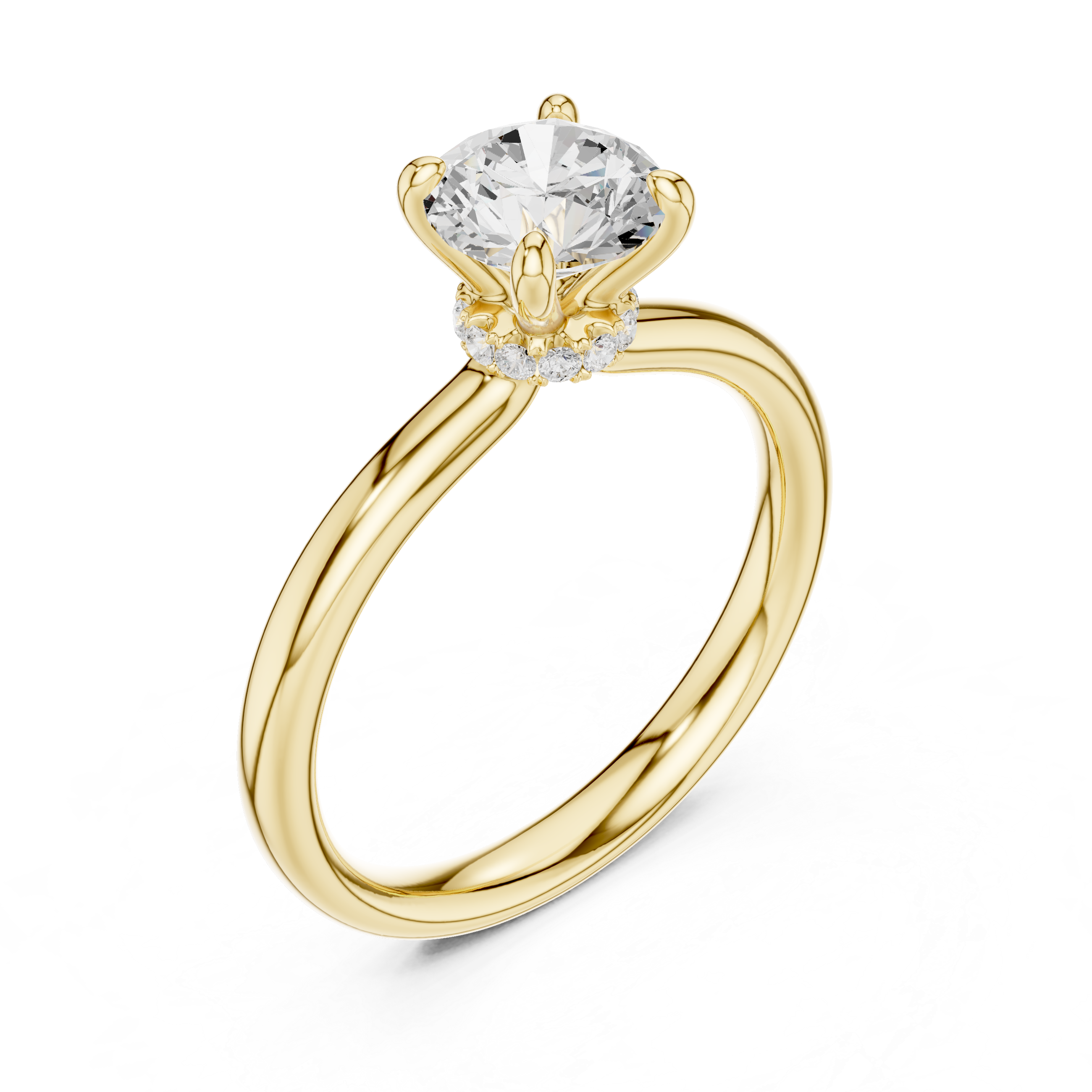 Cipher Crown Lab Grown Diamond Ring