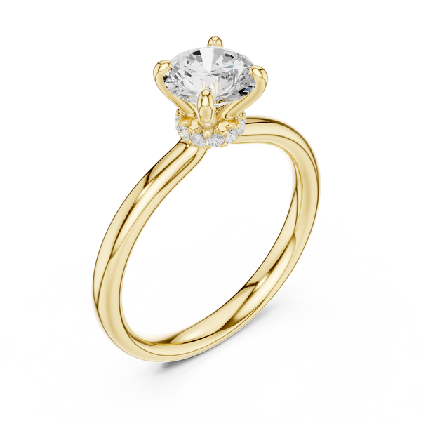 Cipher Crown Lab Grown Diamond Ring