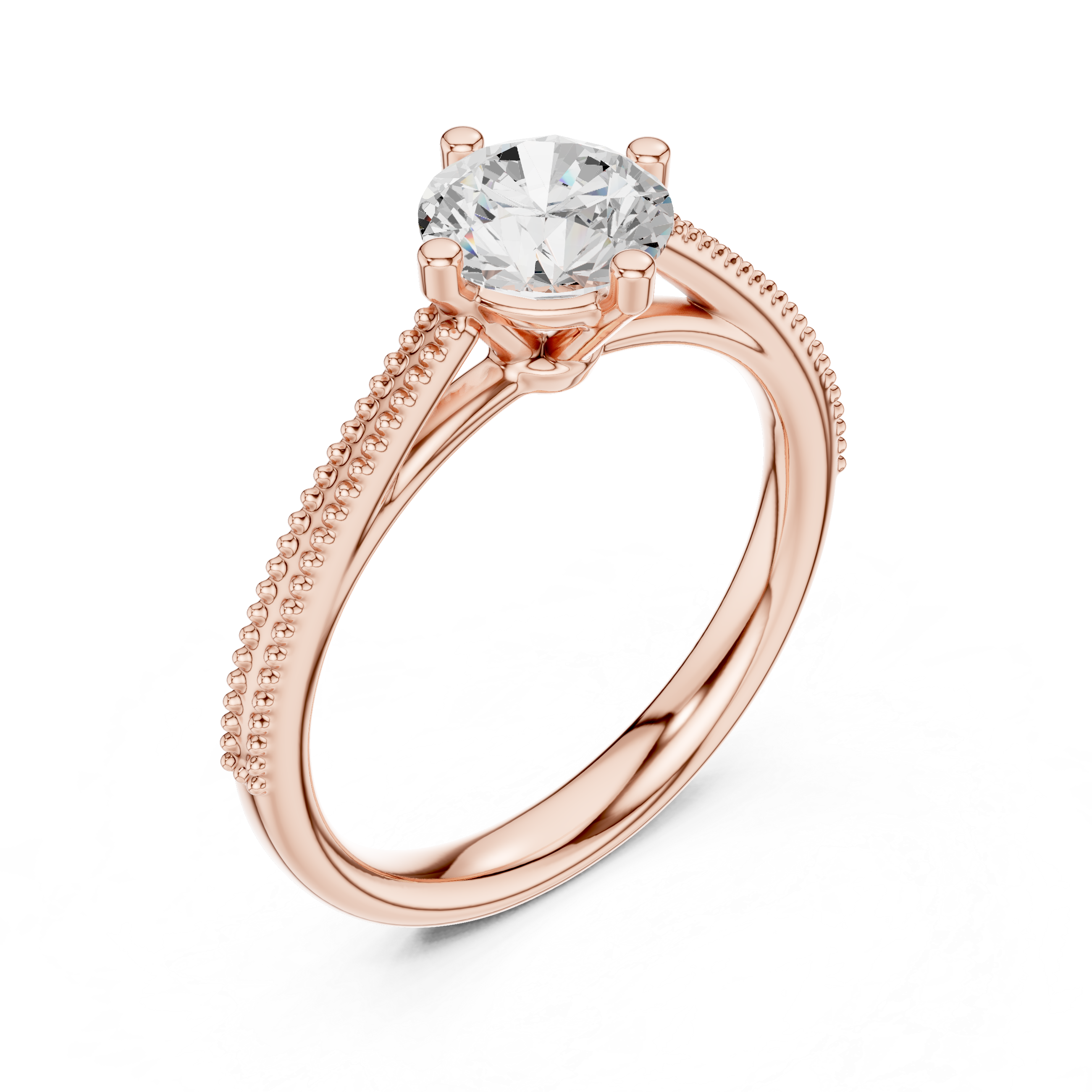 Bronze Burke Lab Grown Diamond Ring