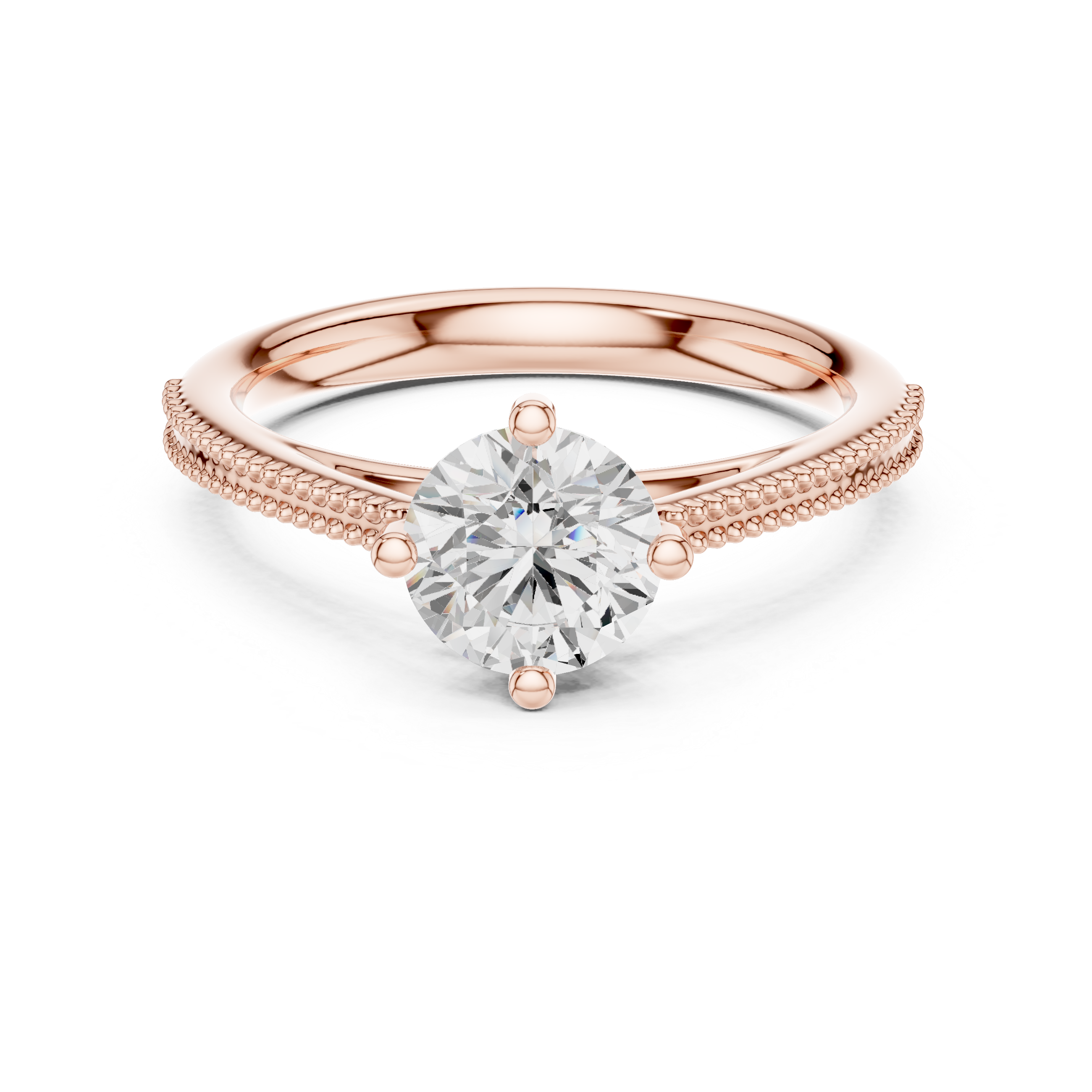 Bronze Burke Lab Grown Diamond Ring