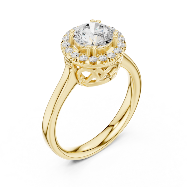 Beacon Bliss Lab Grown Diamond Ring