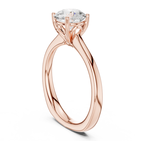 Autumn Aster Lab Grown Diamond Ring