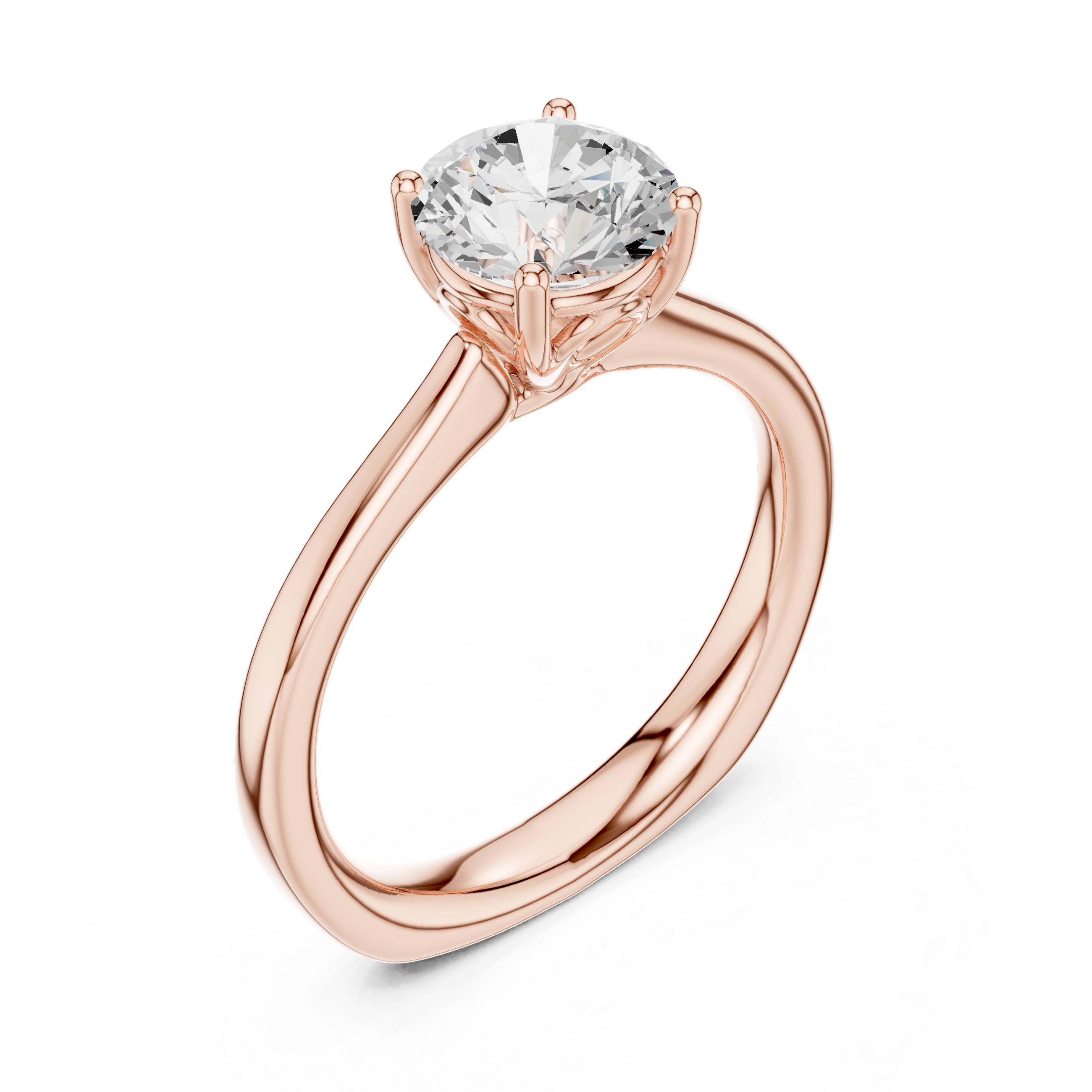 Autumn Aster Lab Grown Diamond Ring
