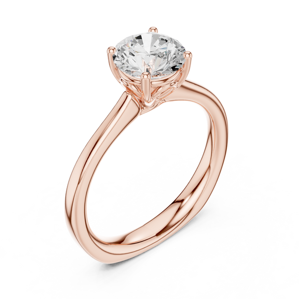Autumn Aster Lab Grown Diamond Ring