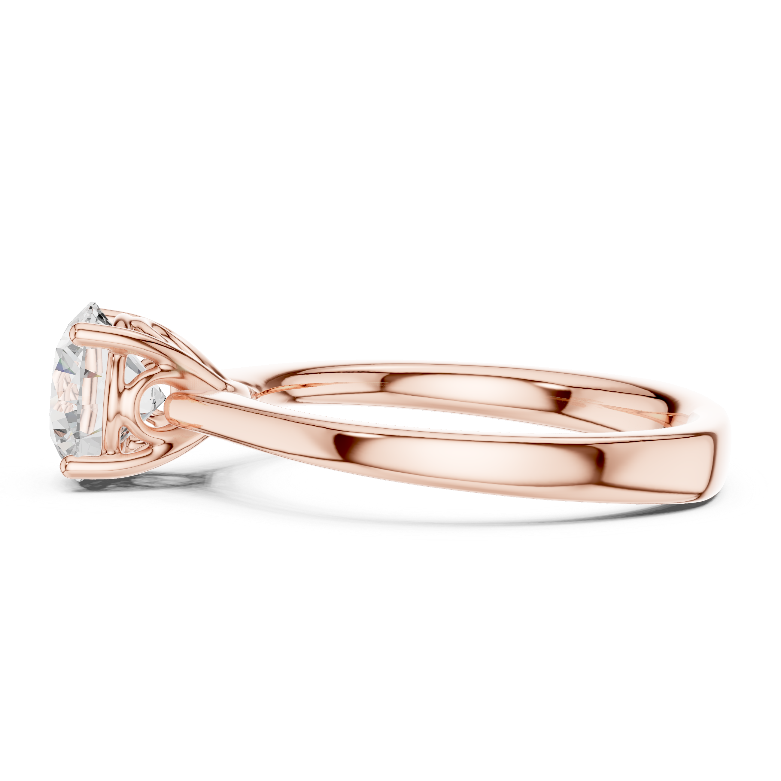 Autumn Aster Lab Grown Diamond Ring