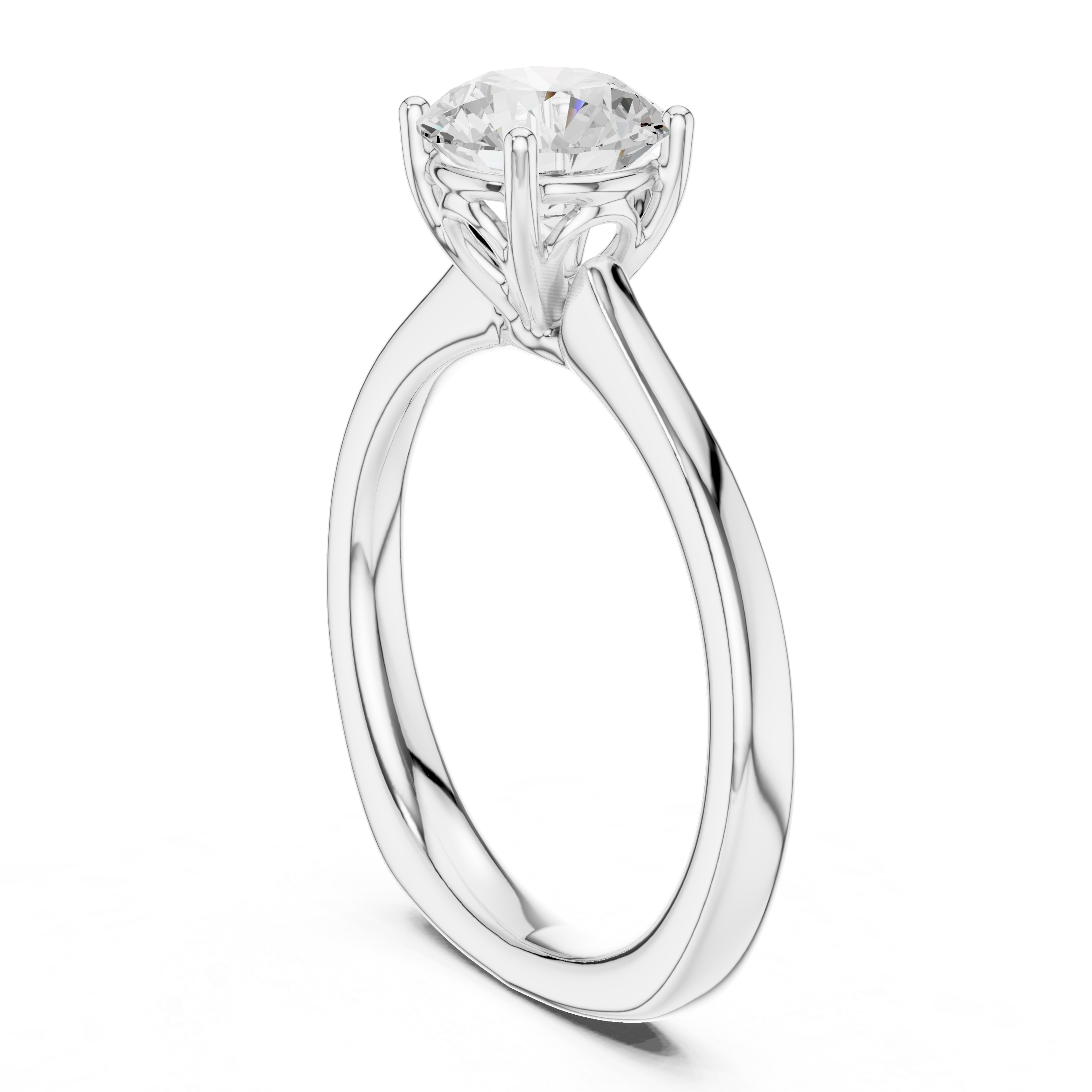 Autumn Aster Lab Grown Diamond Ring