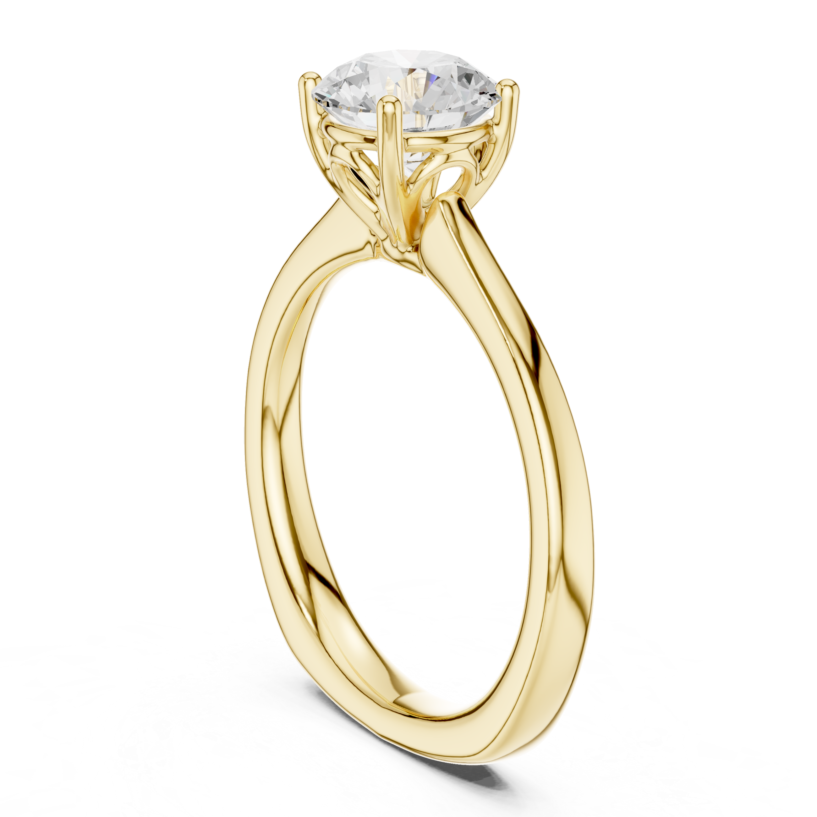 Autumn Aster Lab Grown Diamond Ring