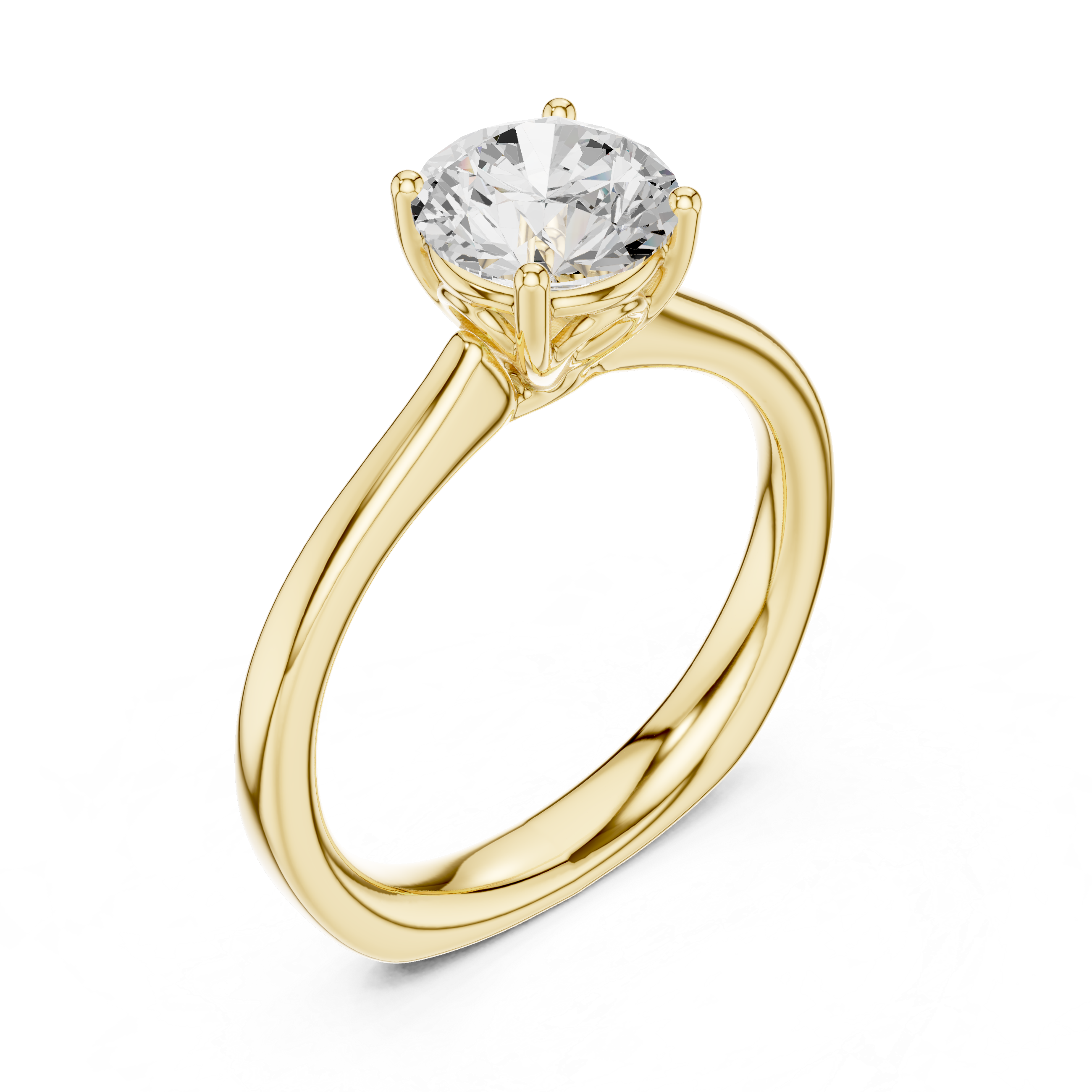 Autumn Aster Lab Grown Diamond Ring
