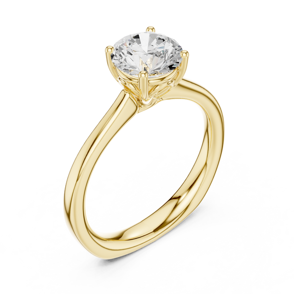 Autumn Aster Lab Grown Diamond Ring