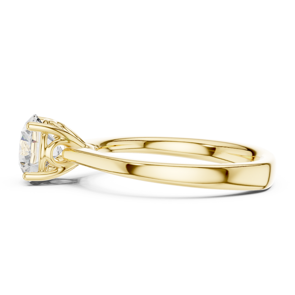 Autumn Aster Lab Grown Diamond Ring