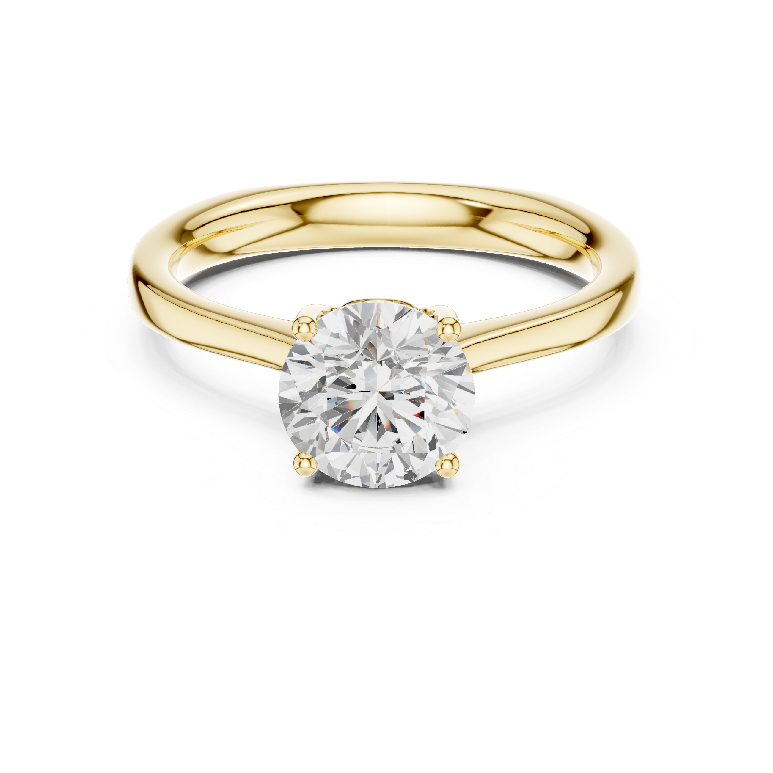 Autumn Aster Lab Grown Diamond Ring
