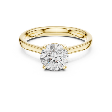 Autumn Aster Lab Grown Diamond Ring