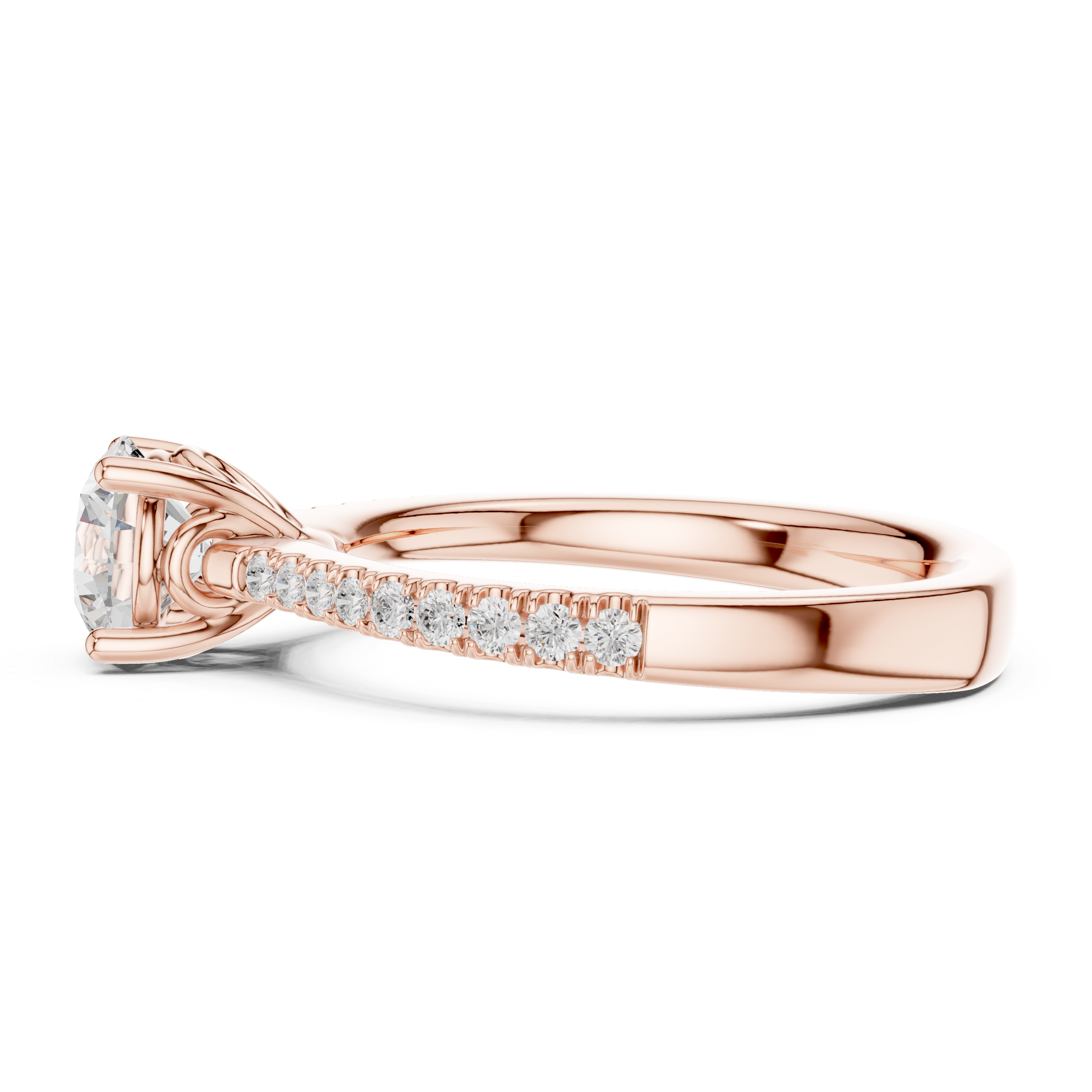 Arctic Arrow Lab Grown Diamond Ring