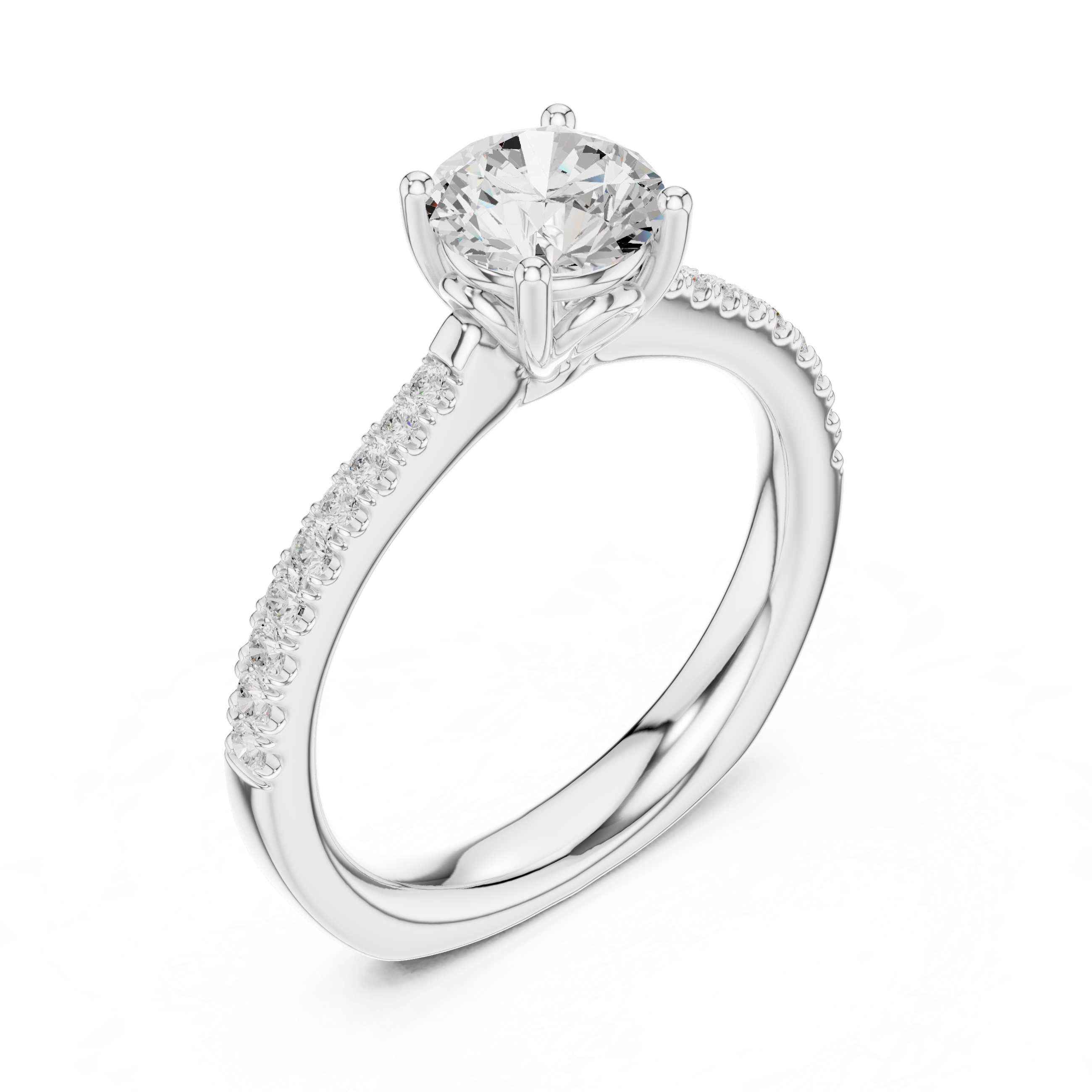 Arctic Arrow Lab Grown Diamond Ring