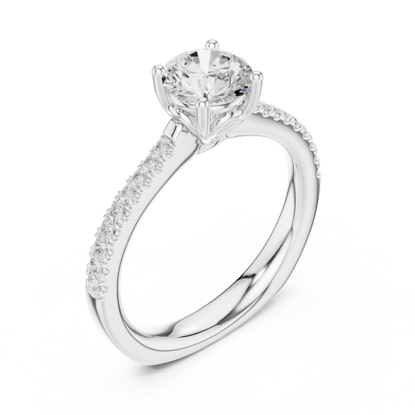 Arctic Arrow Lab Grown Diamond Ring