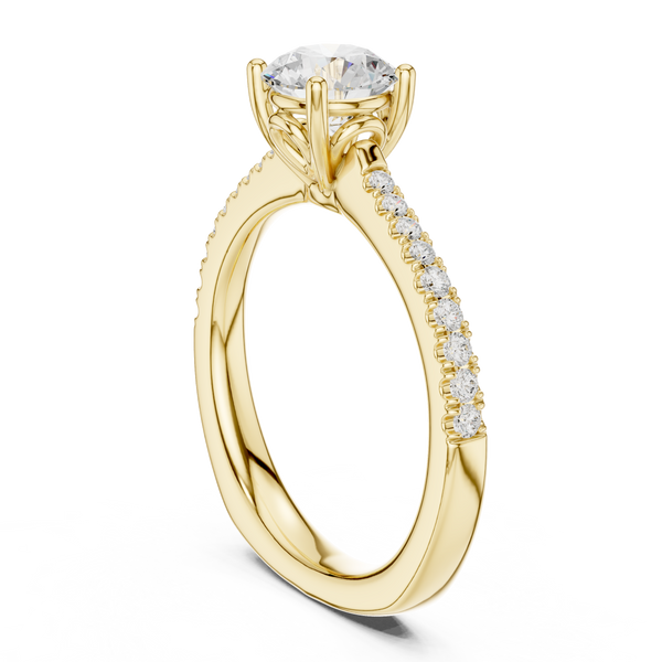 Arctic Arrow Lab Grown Diamond Ring