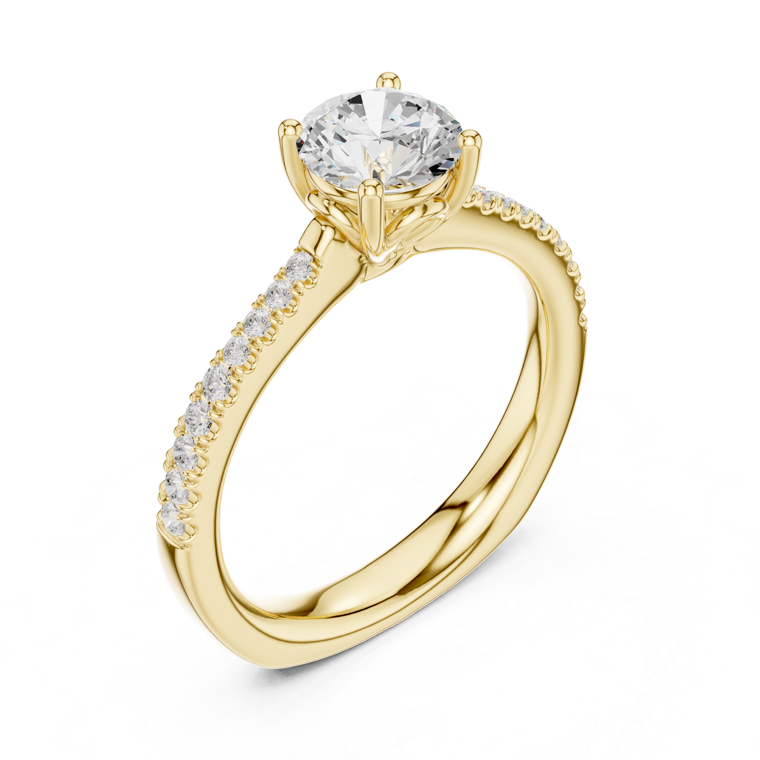 Arctic Arrow Lab Grown Diamond Ring