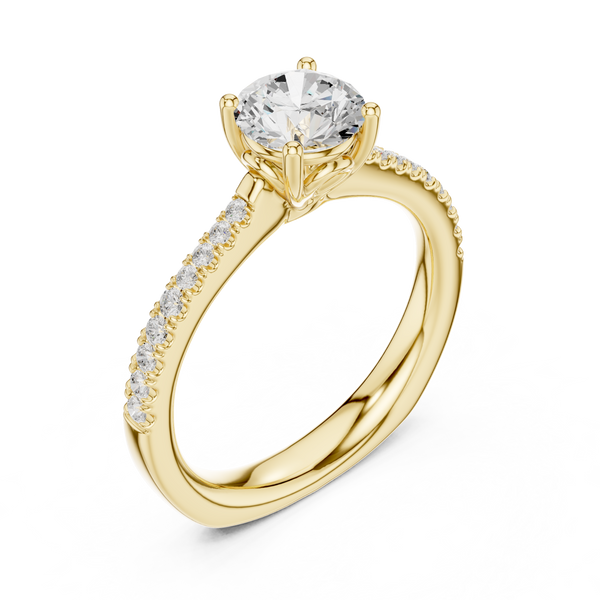 Arctic Arrow Lab Grown Diamond Ring