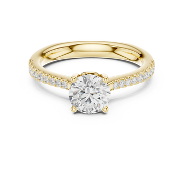 Arctic Arrow Lab Grown Diamond Ring