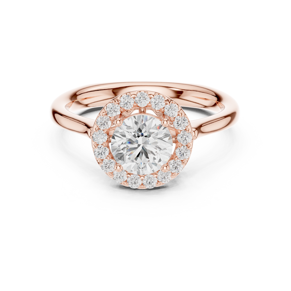 Amber Aura Lab Grown Diamond Ring