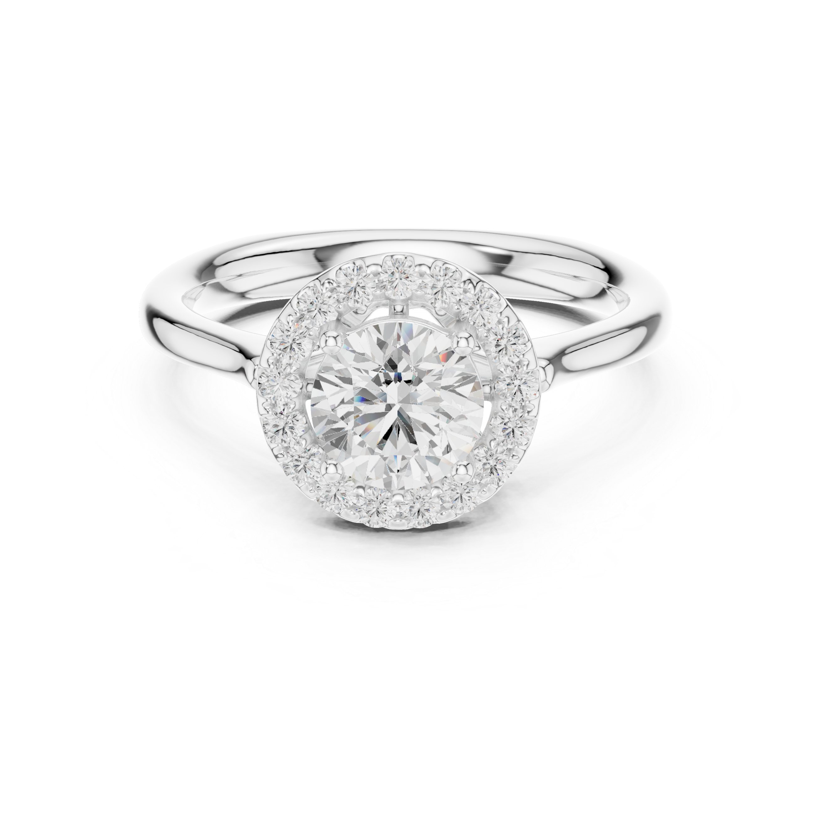 Amber Aura Lab Grown Diamond Ring